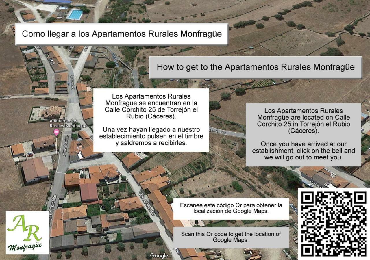 Apartamentos Rurales Monfraguee ตอร์เรฮอน เอล รูบิโอ ภายนอก รูปภาพ