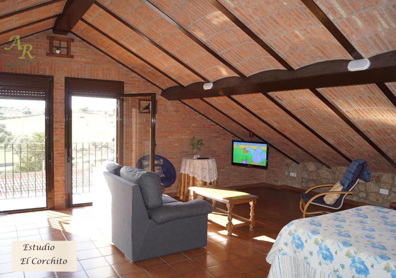 Apartamentos Rurales Monfraguee ตอร์เรฮอน เอล รูบิโอ ภายนอก รูปภาพ